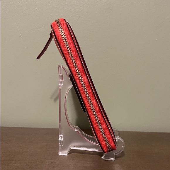 Kate Spade Red Zip-Around Wallet - Picture 4 of 13